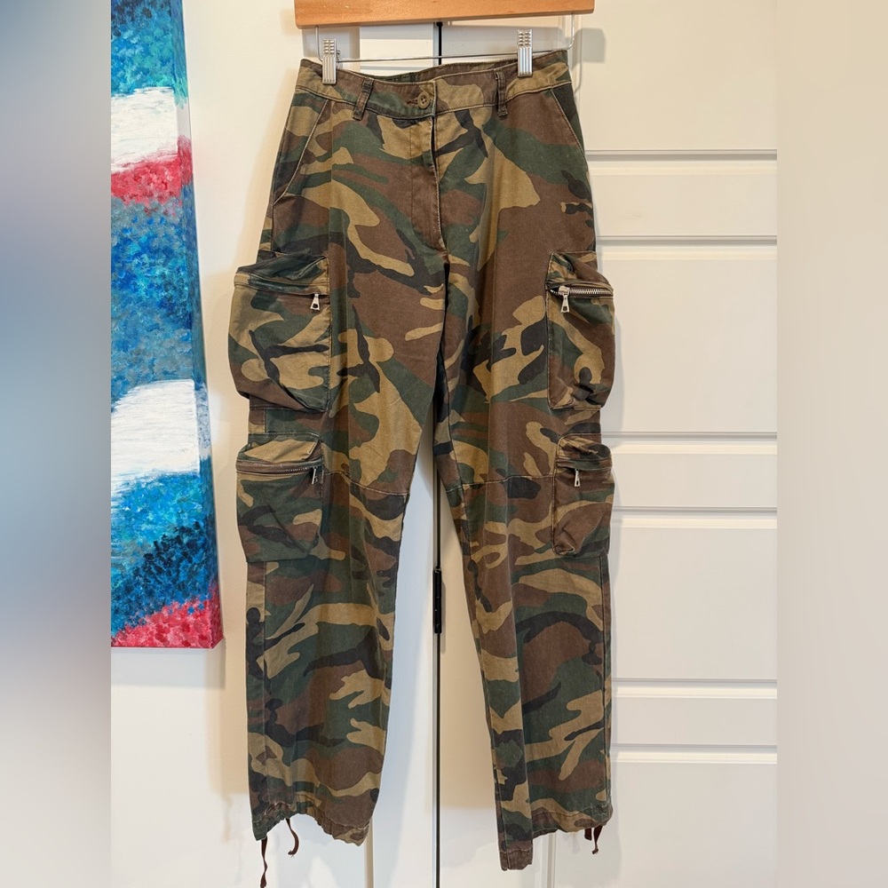 Women’s Camouflage John Elliott Cargo Pants